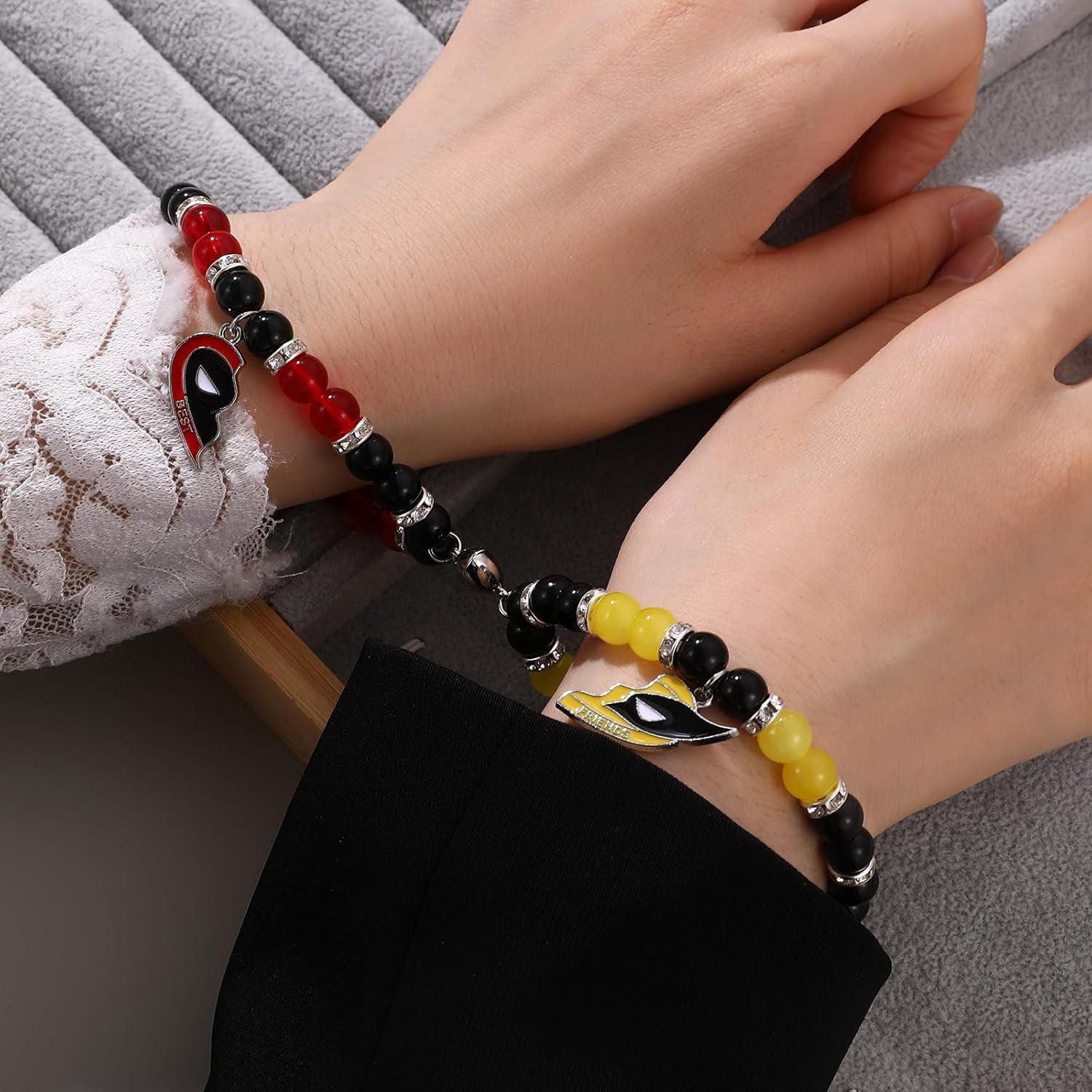 Spider Friendship Bracelets Matching Bracelets for Couples Bead Bracelets for Women Best Friends Bff Jewelry - Image 2
