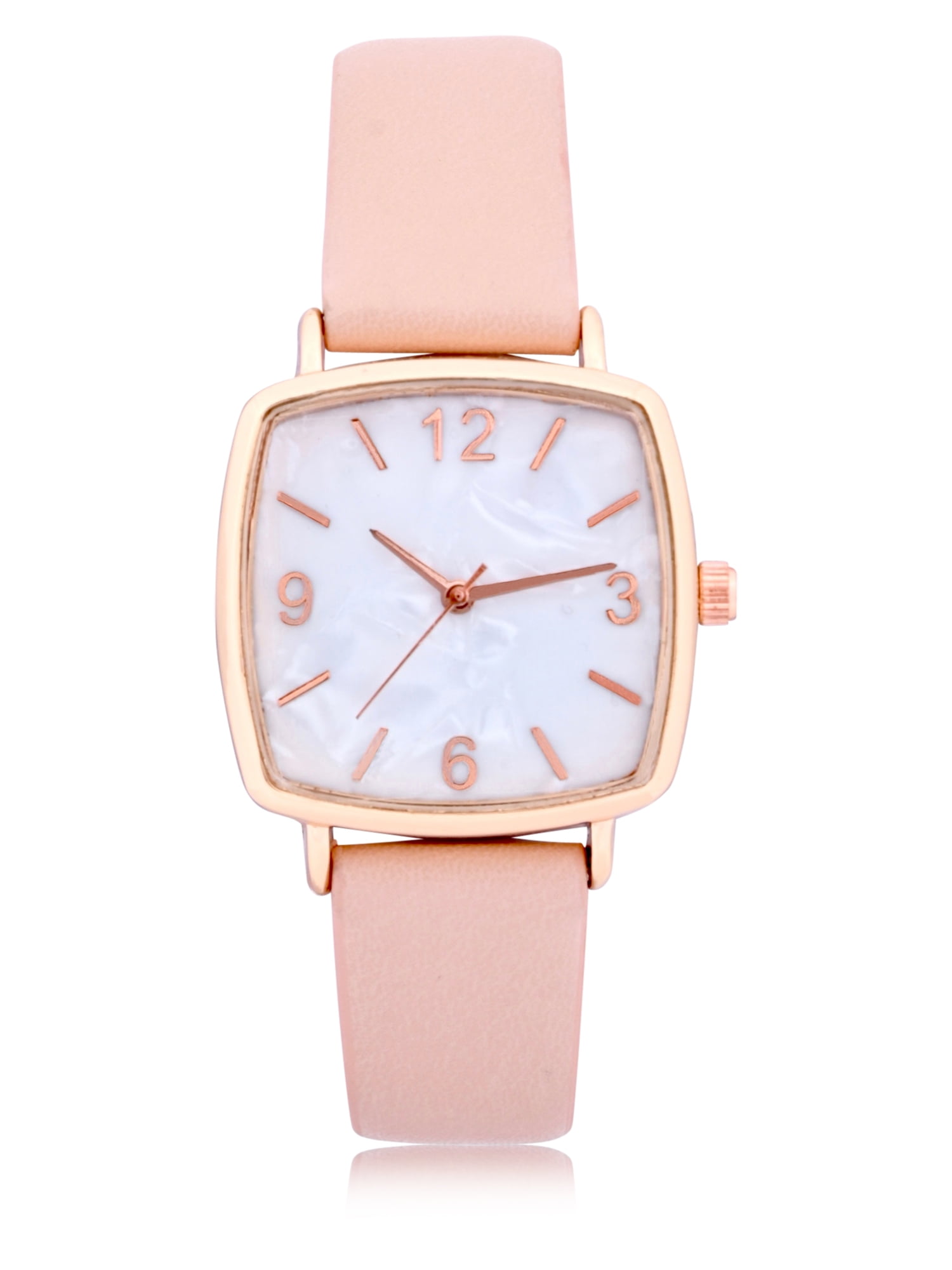 Time and Tru Adult Female Watch in Rose Gold with MOP Dial (42046WML)