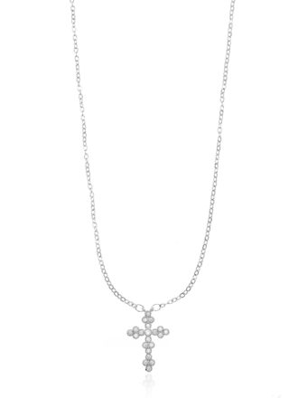 Time And Tru Delicate Cross Necklace