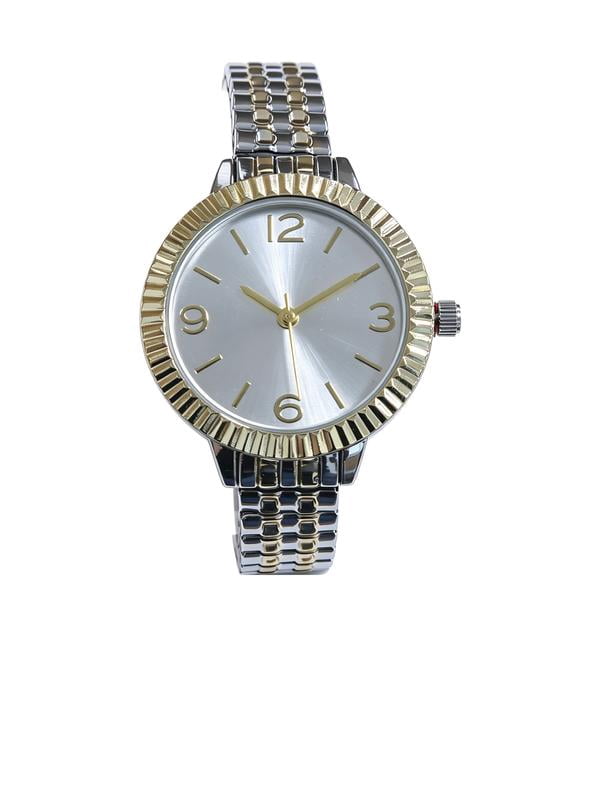 Time and Tru Women's Adult Two-Tone Analogue Watch - Image 4