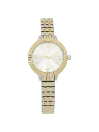 Time and Tru Women's Adult Two-Tone Analogue Watch