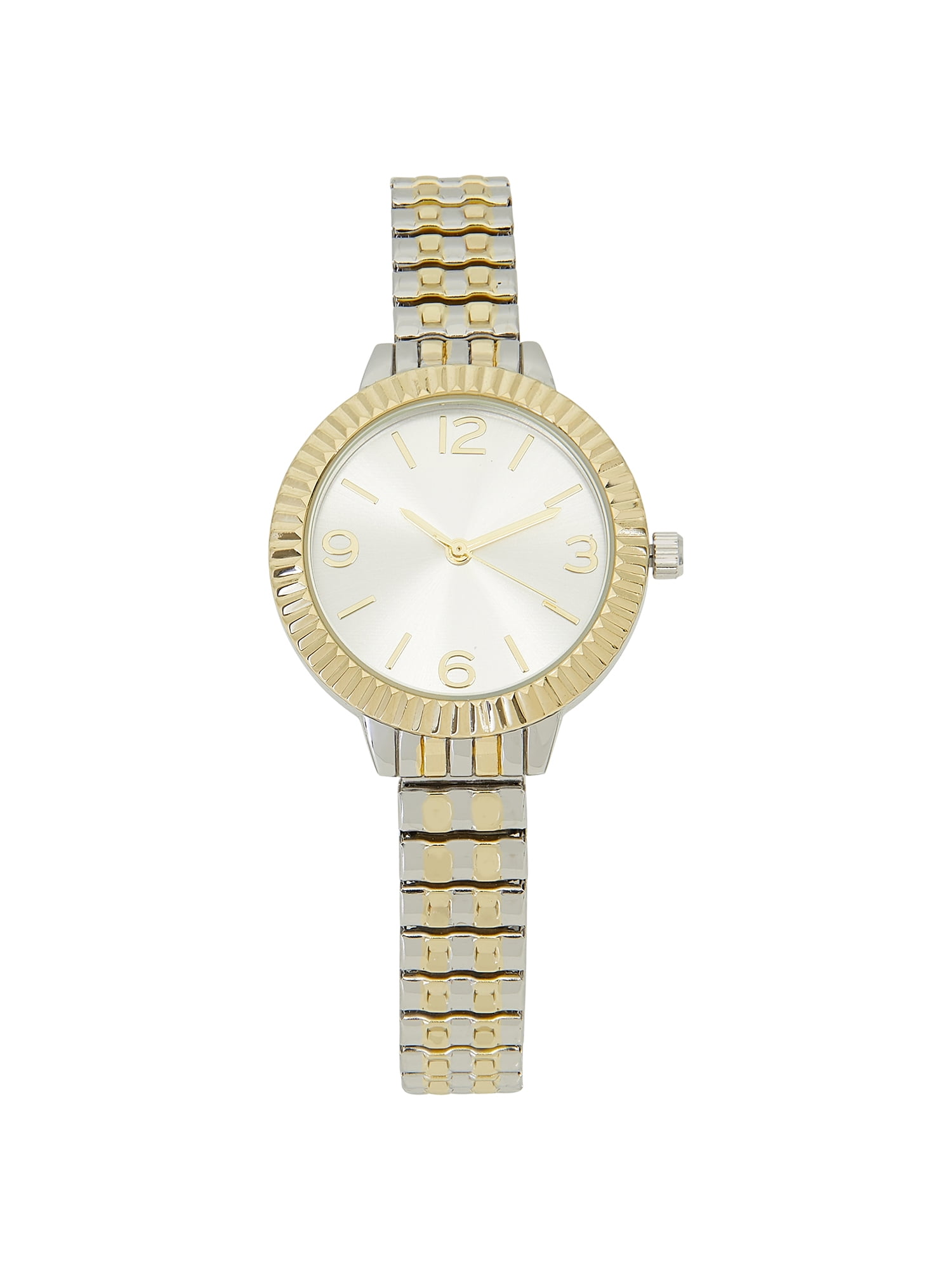 Time and Tru Women's Adult Two-Tone Analogue Watch