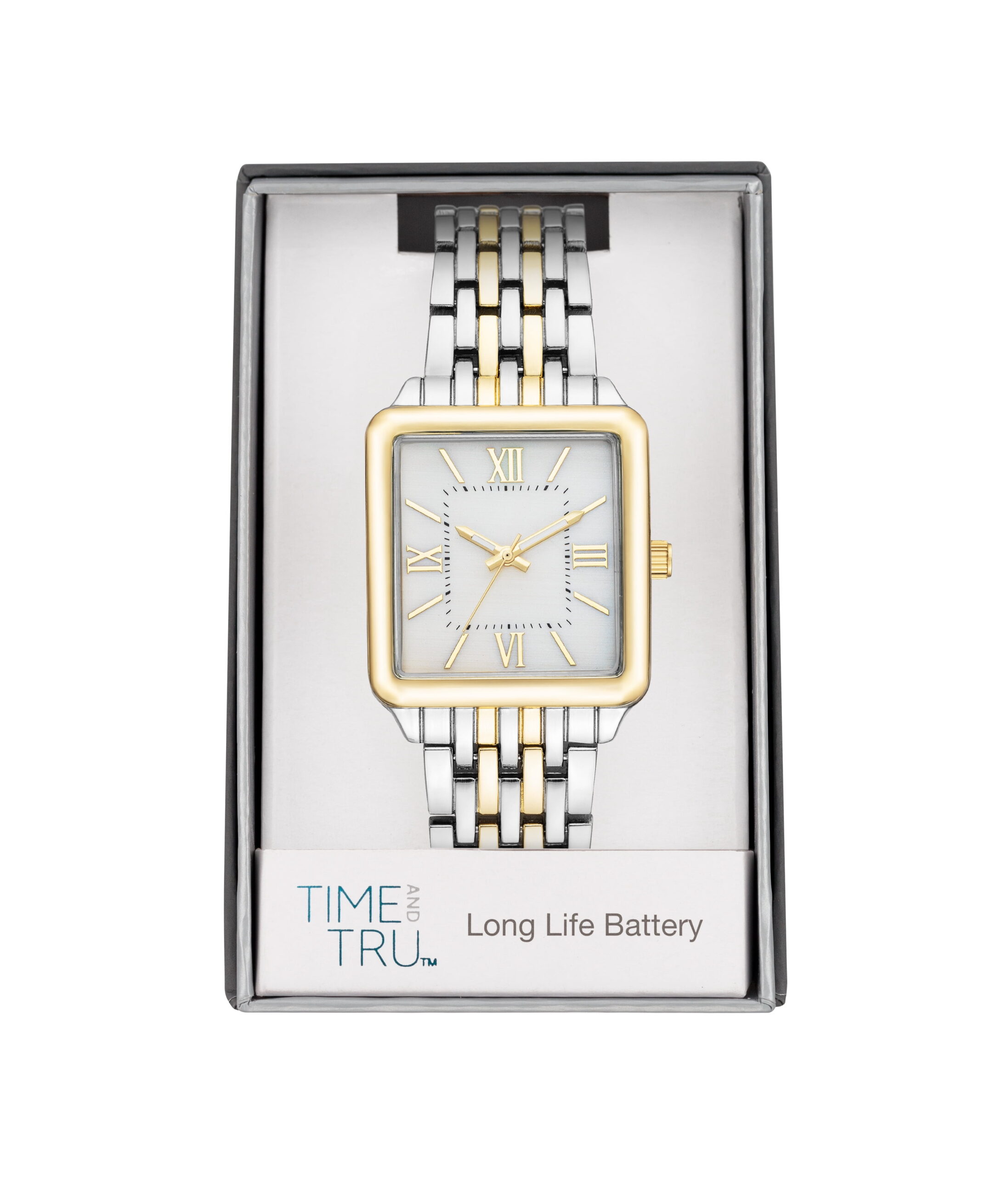 Time & Tru Women's Two-Tone Wristwatch - Image 2