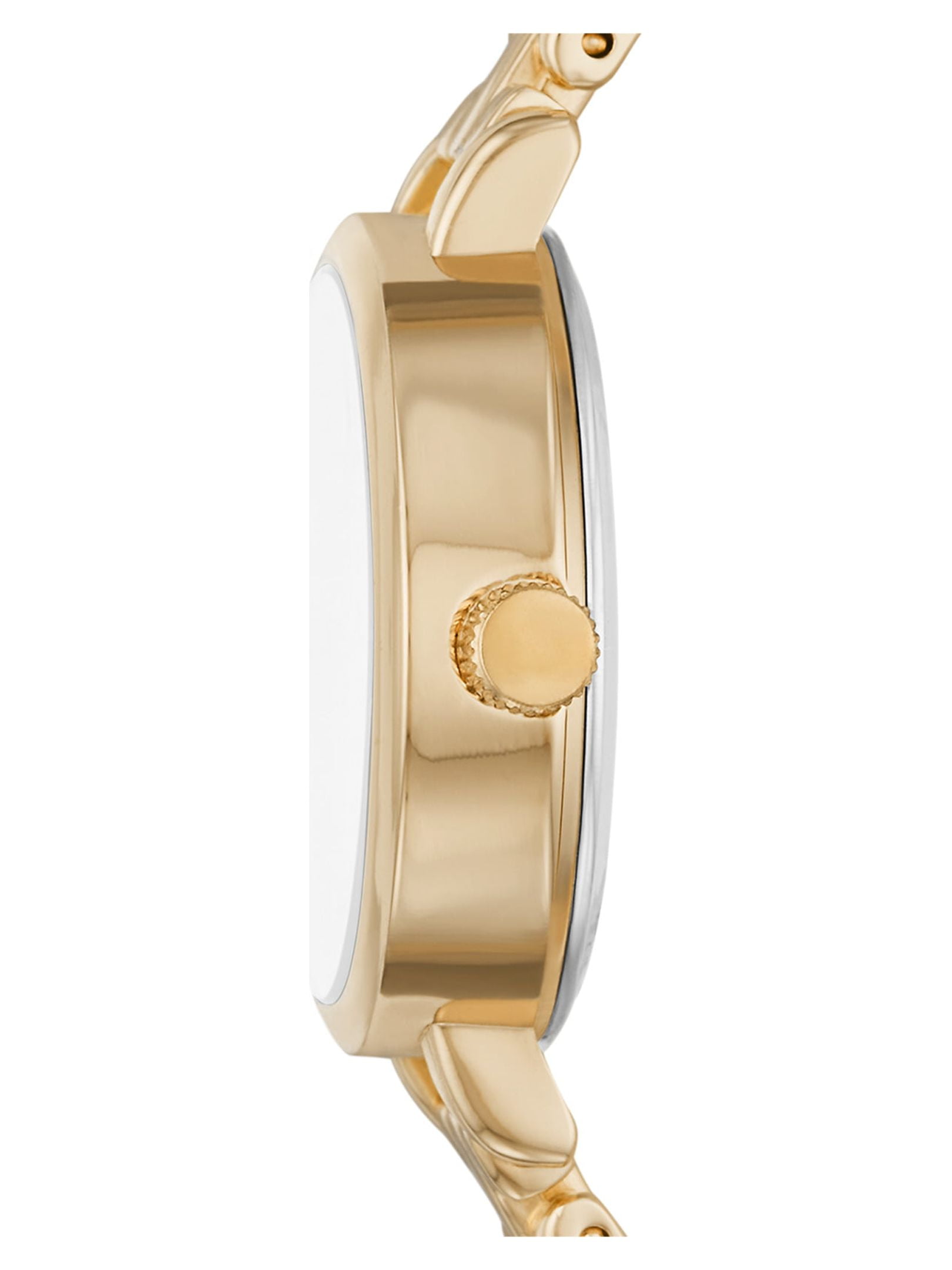 Time & Tru Women's Wrist Watch: Gold Tone Bracelet Watch (FMDOTT076) - Image 3