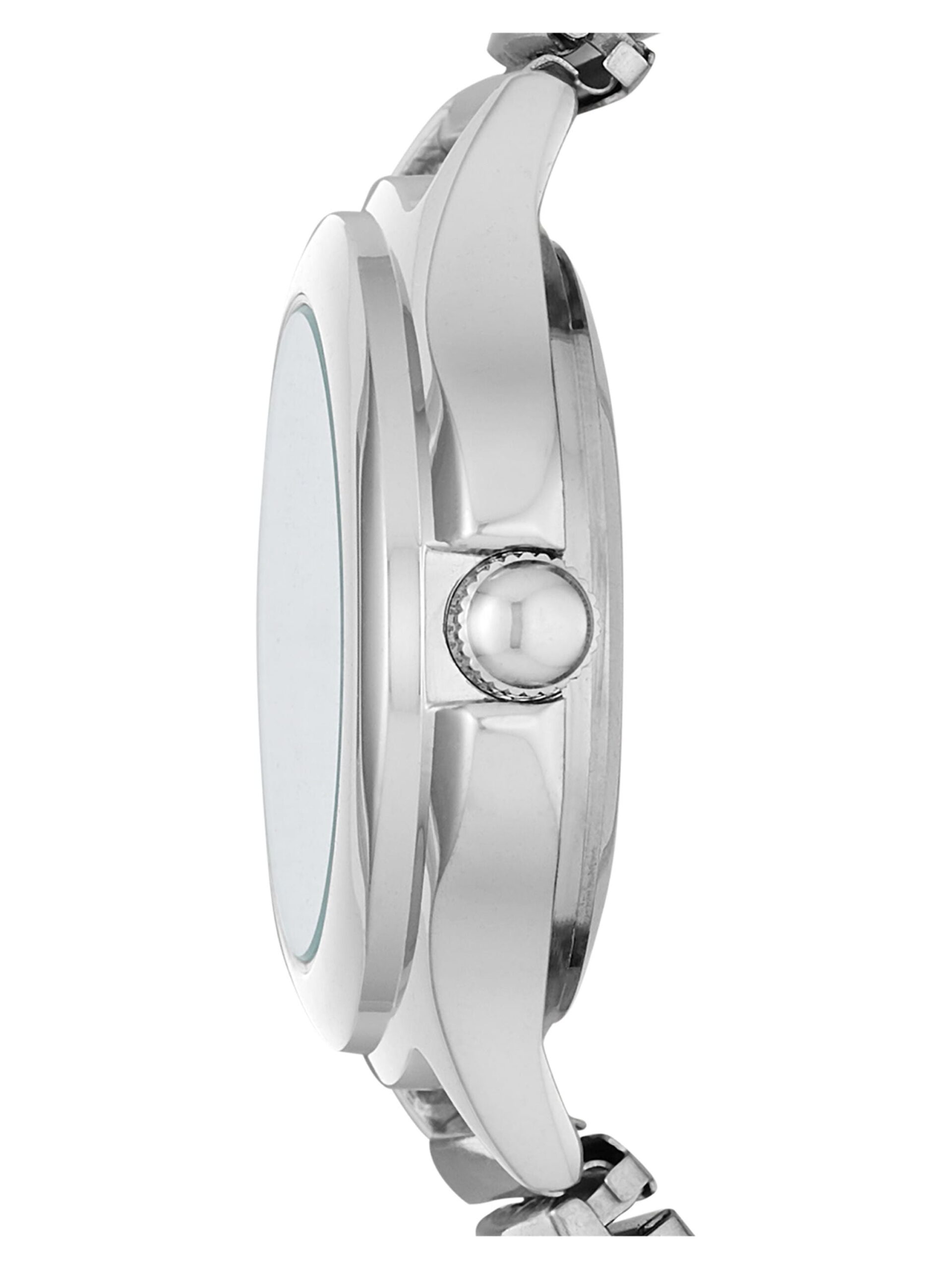 Time & Tru Women's Wristwatch: Silver Tone Case, Easy Read Dial, Expansion Band (FMDOTT004) - Image 4