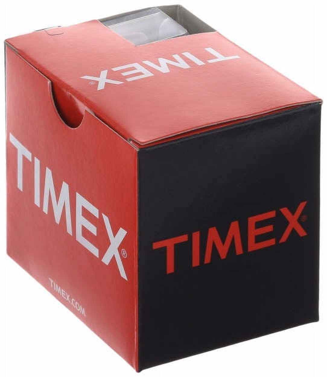 Timex Men's Classic Digital Silver-Tone 34mm Casual Watch, Extra-Long Expansion Band - Image 2