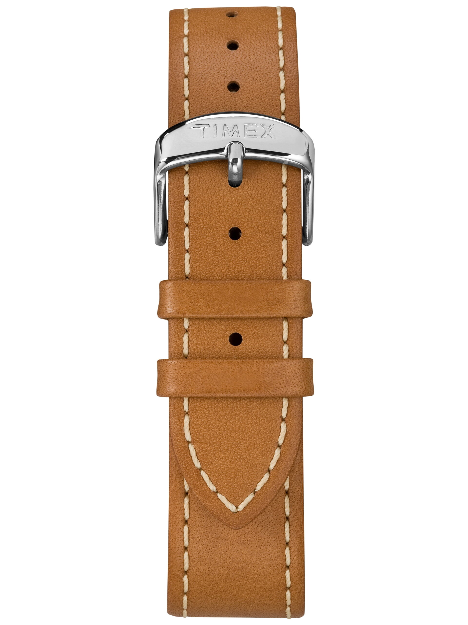 Timex Men's Weekender 40 Brown/Blue Watch, Leather Strap - Image 3