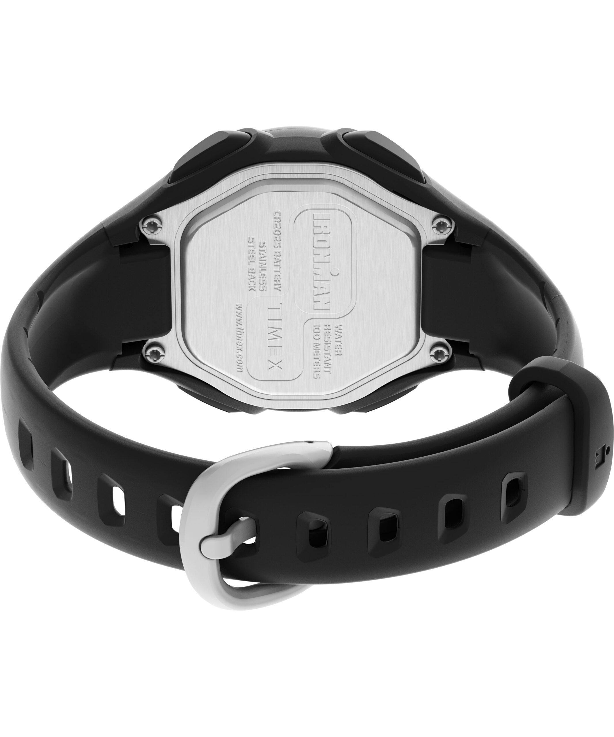 Timex Unisex IRONMAN Classic 30 34mm Resin Strap Watch – Black Case & Top Ring with Black Resin Strap - Image 2