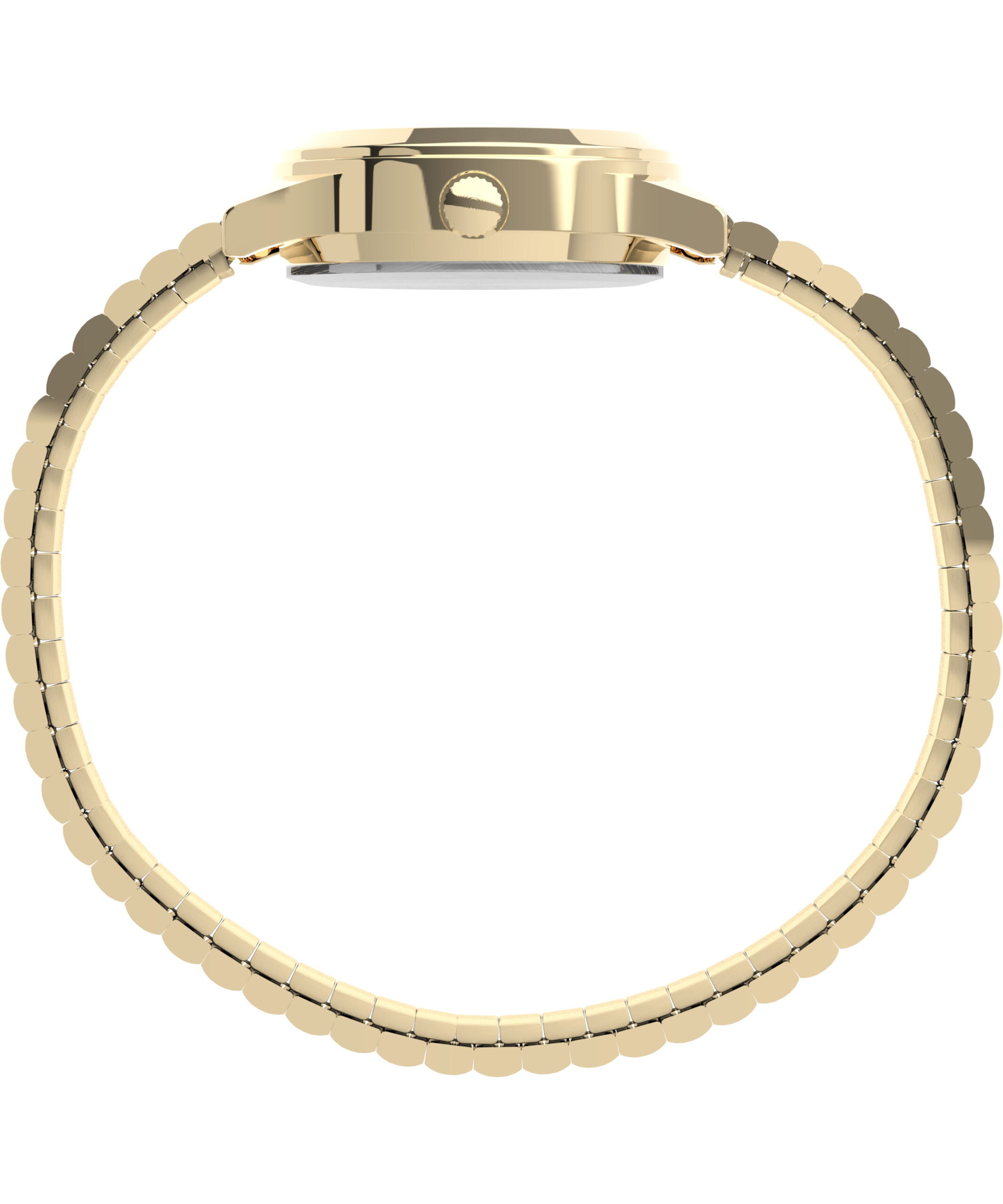 Timex Women's 25mm Elevated Stainless Steel Wristwatch, Gold & Silver, (T2M827) - Image 3
