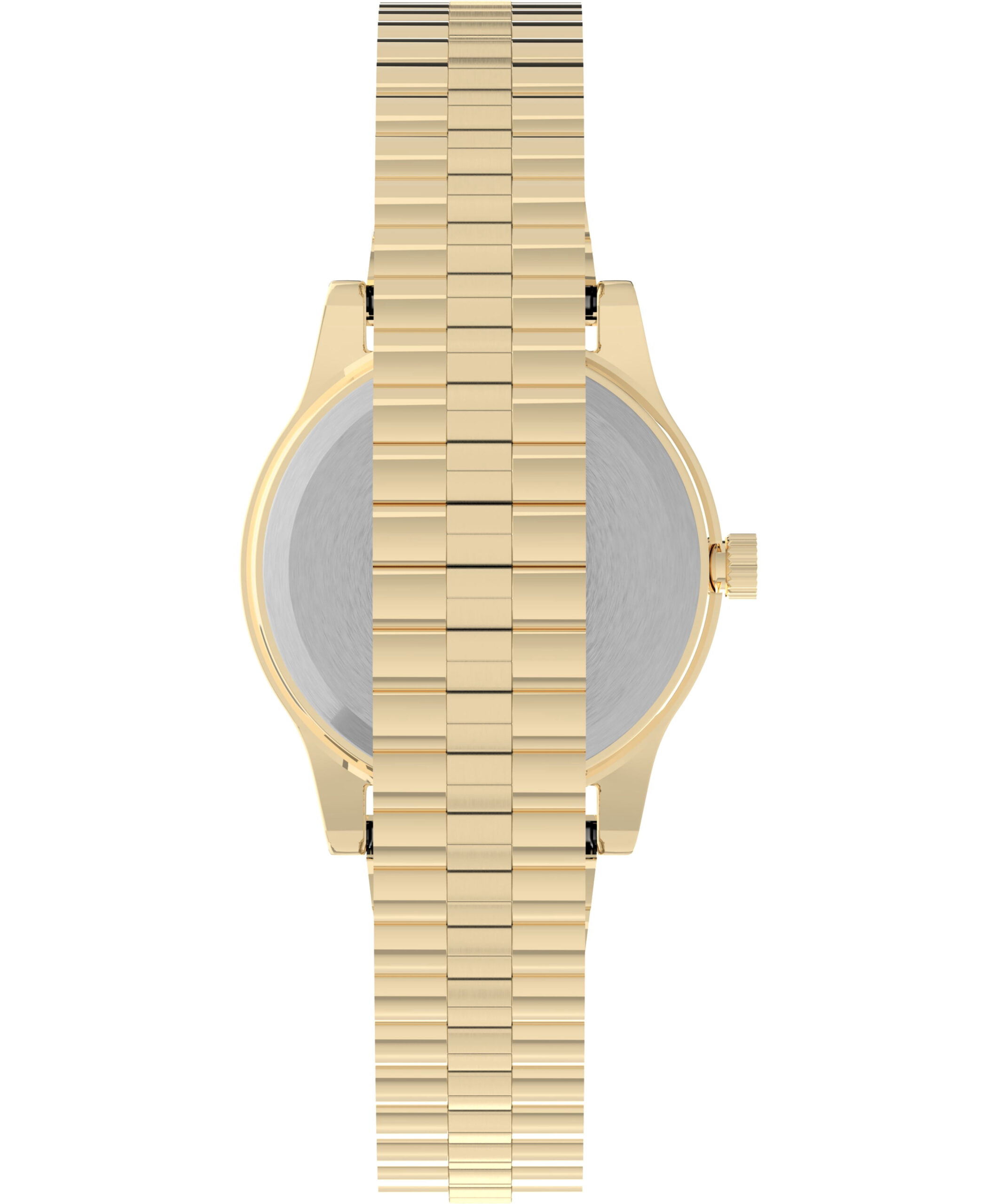 Timex Women's 25mm Elevated Stainless Steel Wristwatch, Gold & Silver, (T2M827) - Image 4