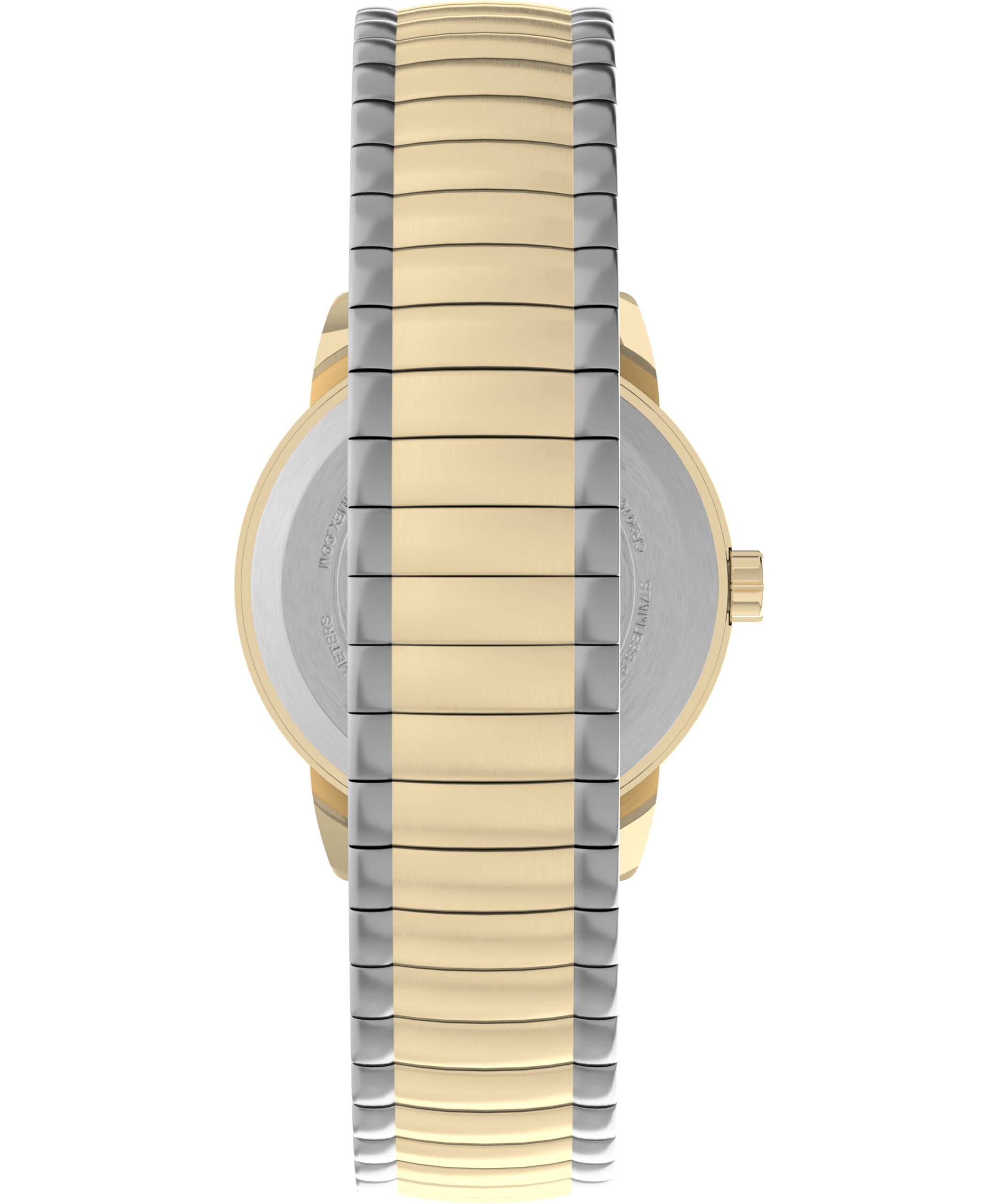 Timex Women's Easy Reader 25mm Watch – Two-Tone Case White Dial with Expansion Band - Image 2