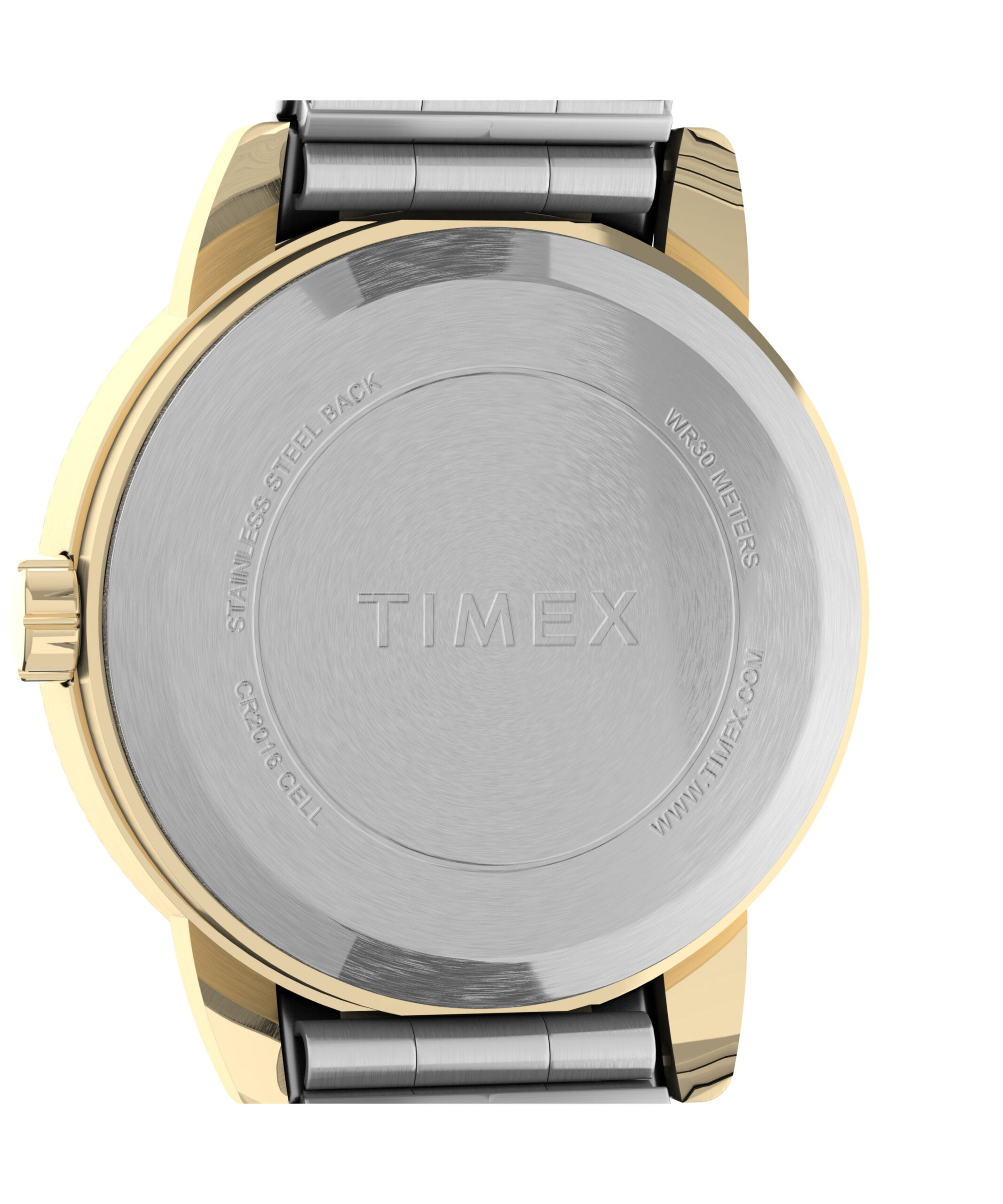 Timex Women's Easy Reader 25mm Watch – Two-Tone Case White Dial with Expansion Band - Image 3
