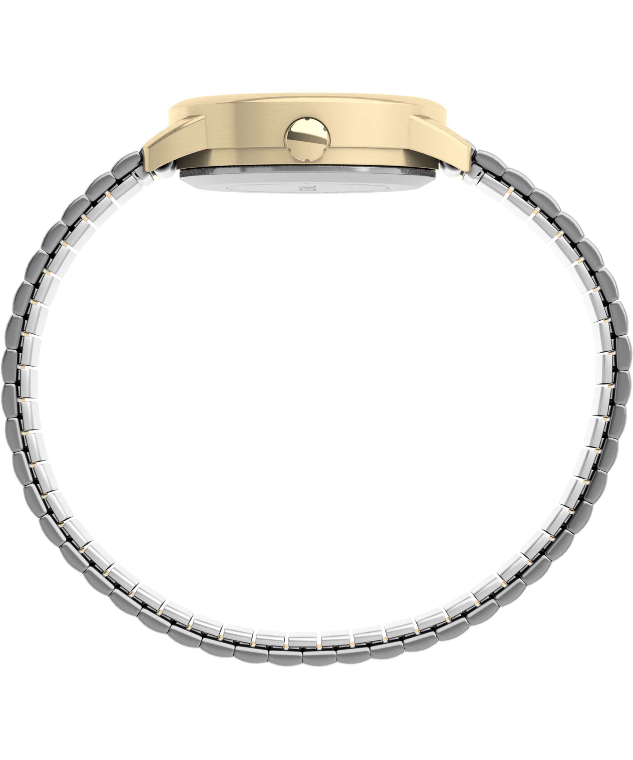 Timex Women's Easy Reader 25mm Watch – Two-Tone Case White Dial with Expansion Band - Image 5