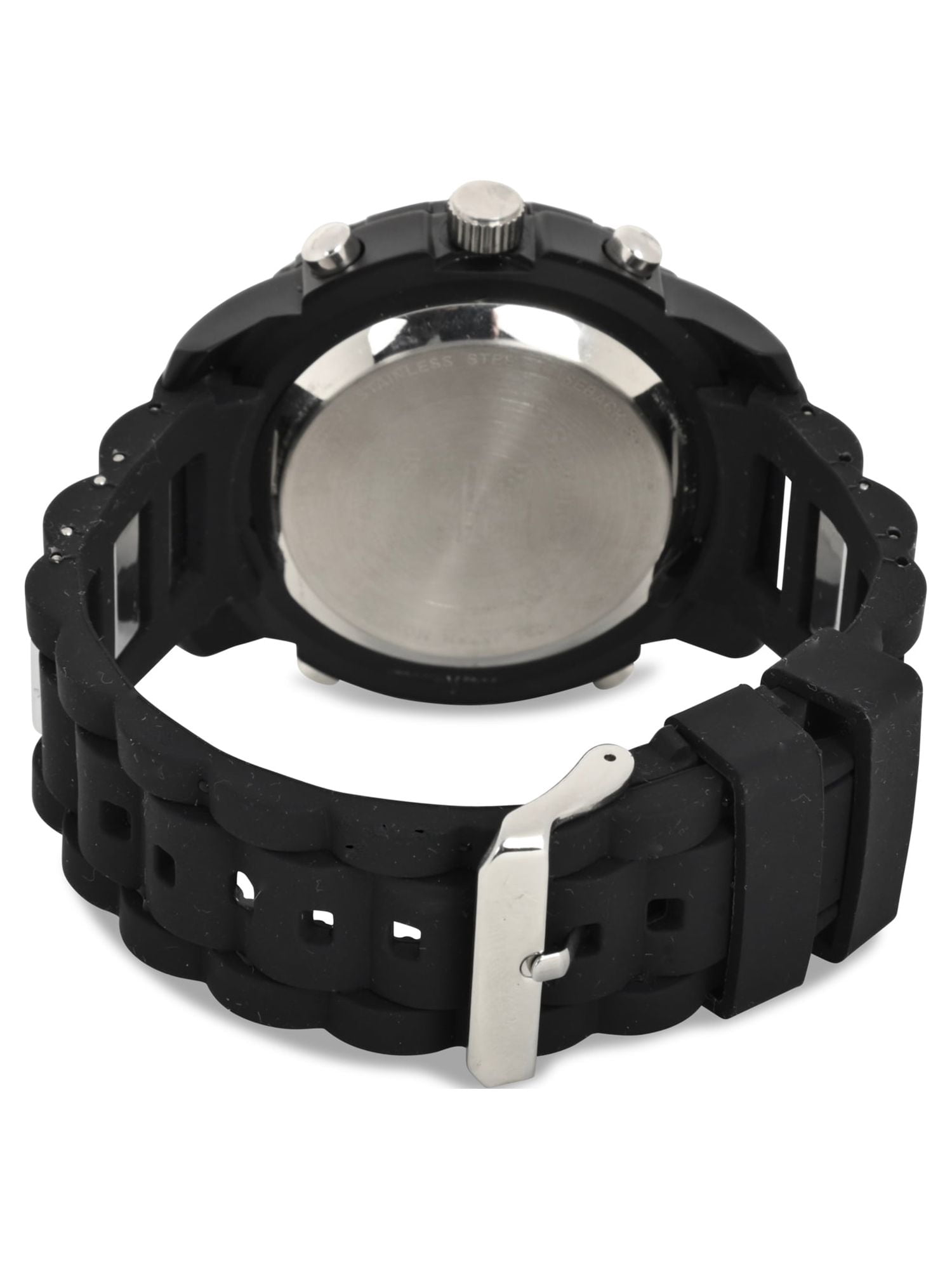 U.S. Polo Assn. Adult Male Sport Analog/Digital Watch with Black Rubber Strap (US9544WM) - Image 3