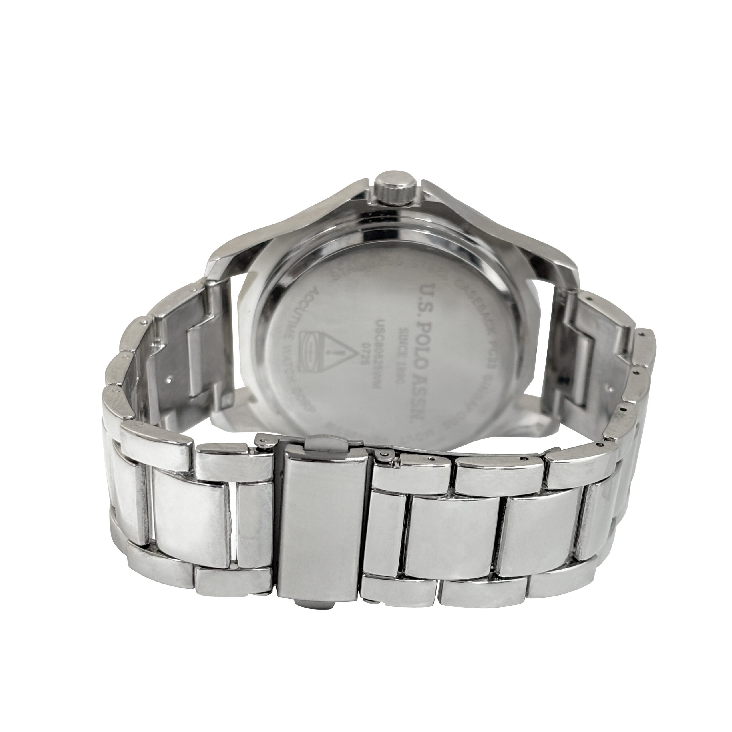 U.S. Polo Assn. Adult Male Watch Analog with Navy Dial (USC80525WM) - Image 3