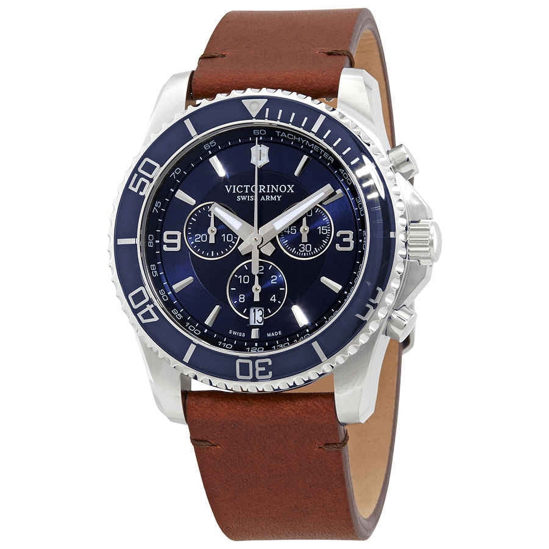 Victorinox Maverick Chronograph Quartz Blue Dial Men's Watch 241865