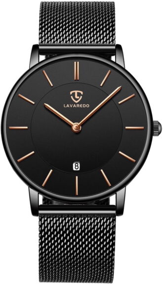 Watches for Man Ultra-Thin Men’s Quartz Watch with Large Minimalist Dial,Date Window,Stainless Steel Band,Gift for Man Father's Day gift