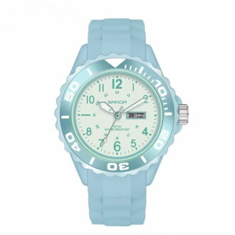 Waterproof Nurse Watch for Medical Professionals,Students, Women Men, Military Time Easy to Read Dial, 24 Hour with Second Hand, Soft and Breathable Silicone Band