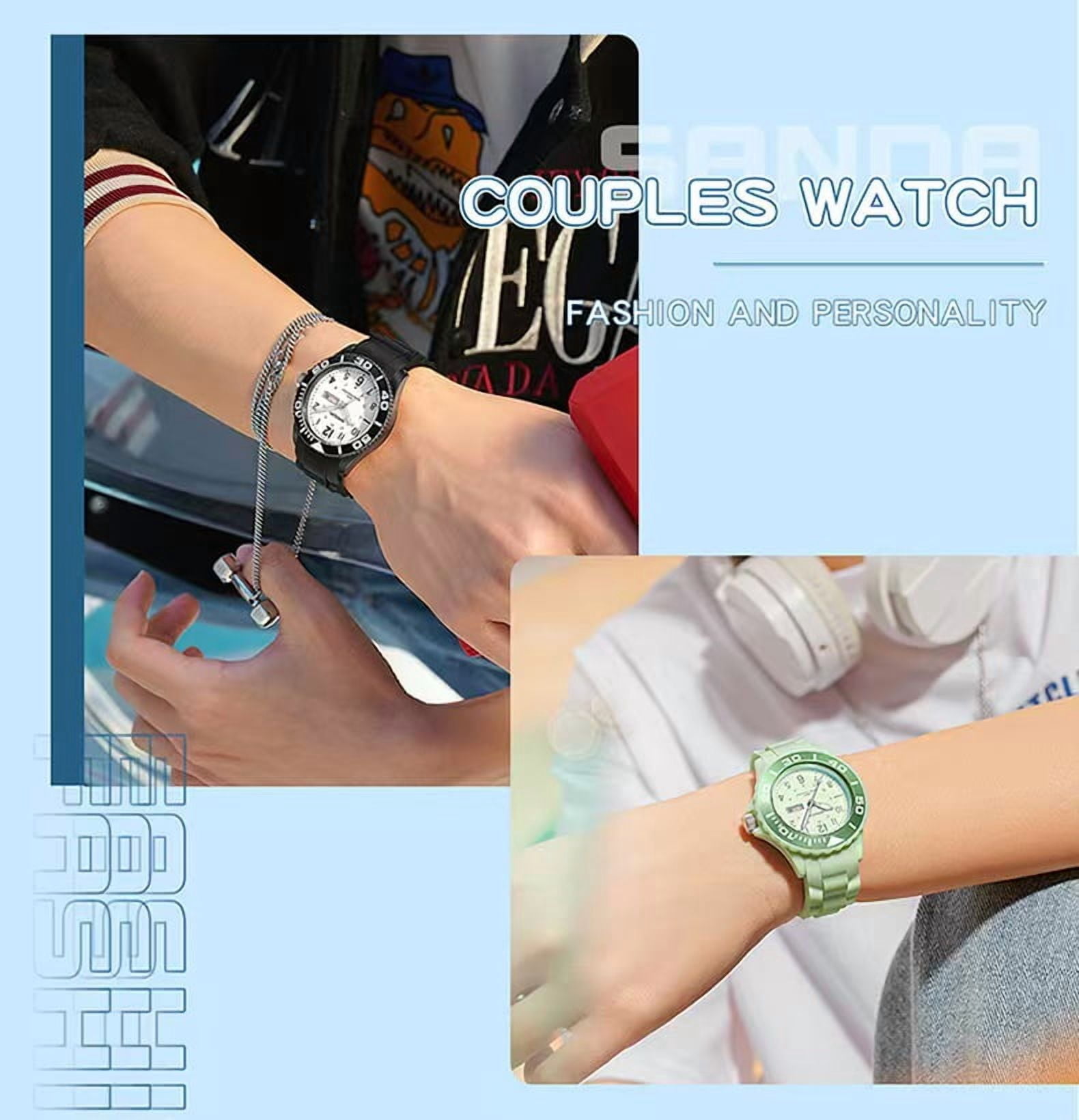 Waterproof Nurse Watch for Medical Professionals,Students, Women Men, Military Time Easy to Read Dial, 24 Hour with Second Hand, Soft and Breathable Silicone Band - Image 3