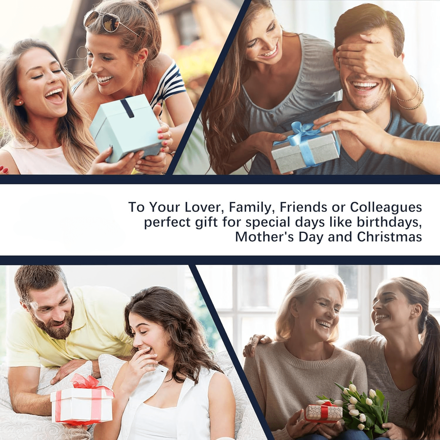 Wollet 99.99% Pure Copper Magnetic Bangles Bracelets for Women, Copper Jewelry Set of 2 - Image 4