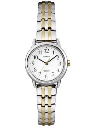 Women's Easy Reader Dress Watch, Two-Tone Stainless Steel Expansion Band