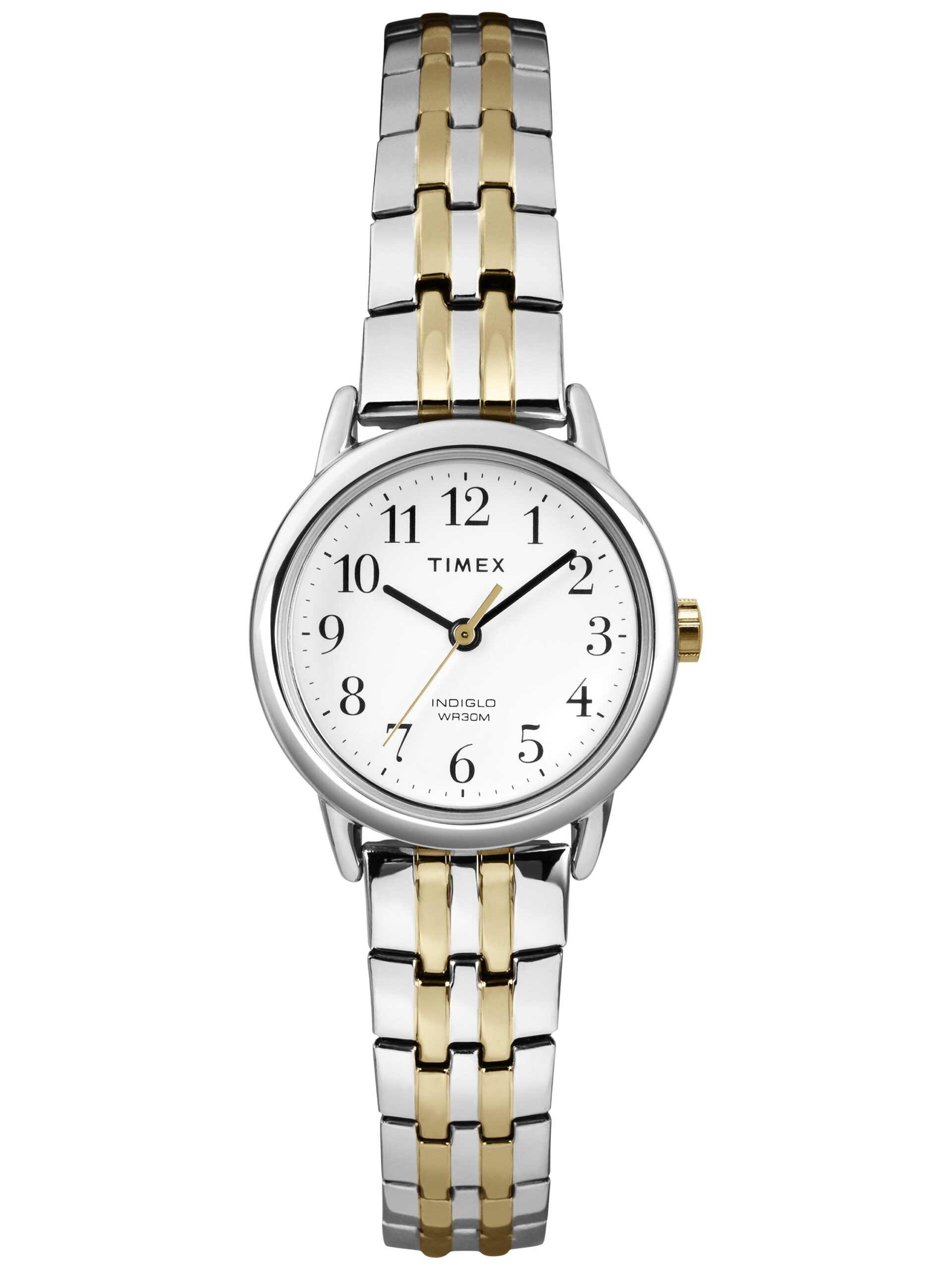 Women's Easy Reader Dress Watch, Two-Tone Stainless Steel Expansion Band