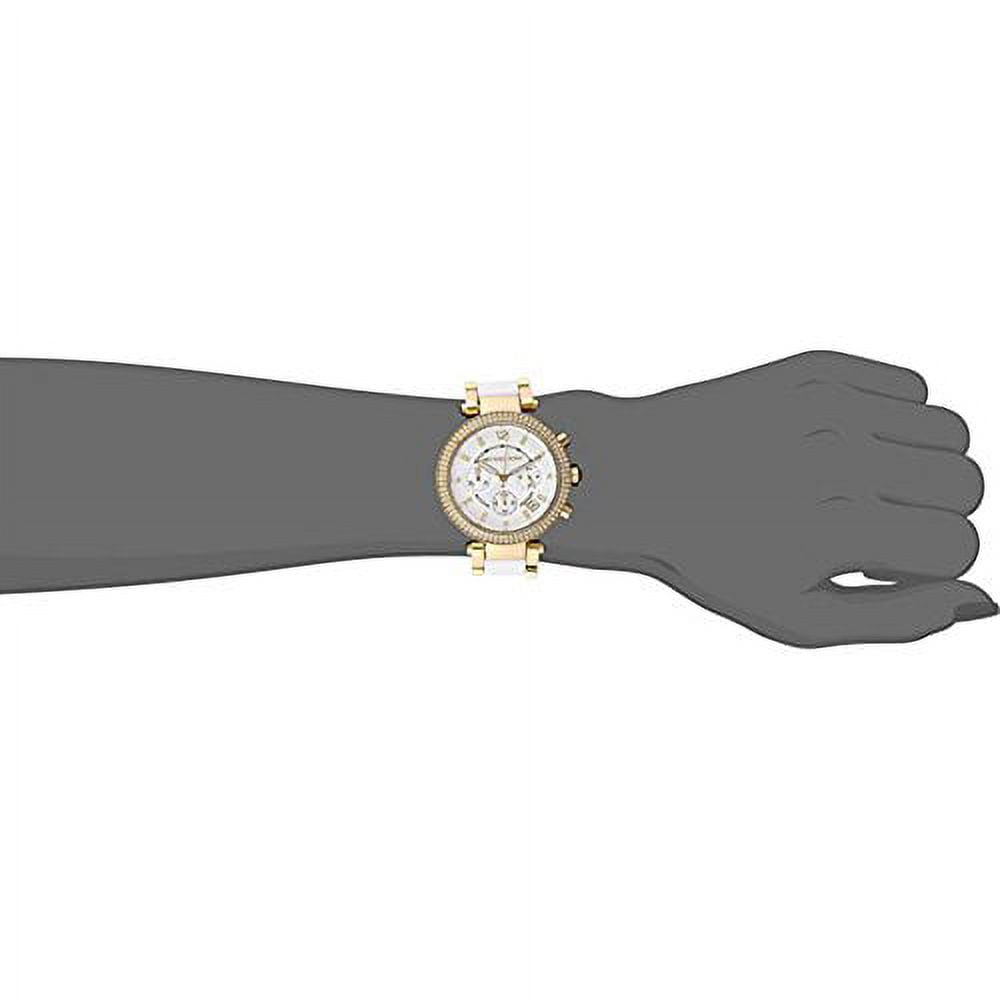 Women's MK5784 Parker Gold-Tone Stainless Steel Watch - Image 2